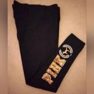 VS PINK bling leggings-medium *NEW*